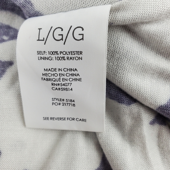 CAbi 2 layer smocked strapless top L - Picture 4 of 9